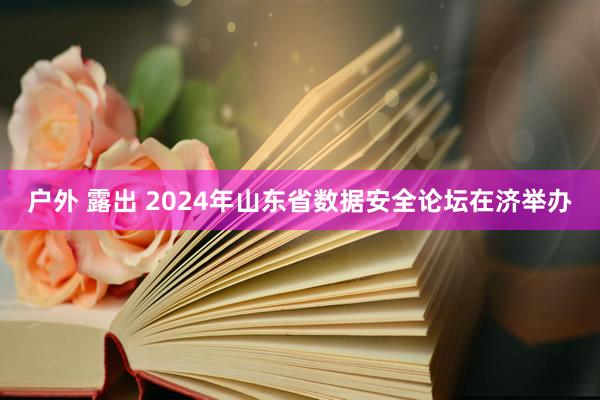 户外 露出 2024年山东省数据安全论坛在济举办