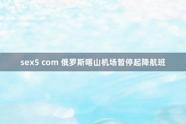 sex5 com 俄罗斯喀山机场暂停起降航班