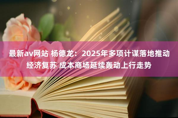 最新av网站 杨德龙：2025年多项计谋落地推动经济复苏 成本商场延续轰动上行走势
