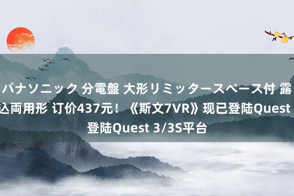 パナソニック 分電盤 大形リミッタースペース付 露出・半埋込両用形 订价437元！《斯文7VR》现已登陆Quest 3/3S平台